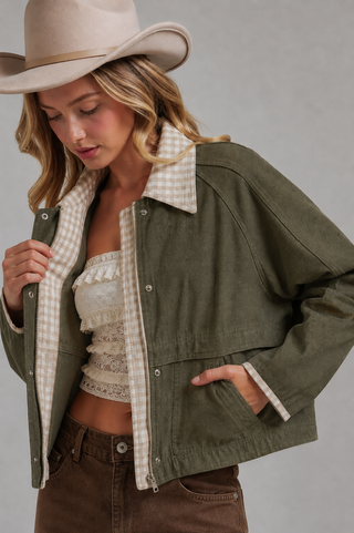 VINTAGE OXFORD CANVAS TWILL FALL JACKET_JLT00253-01
