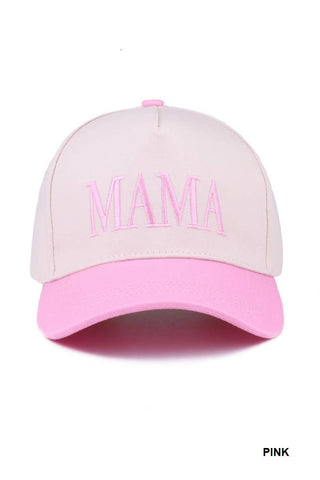`1016 Mama Two Tone Canvas Cotton Cap SI-28117
