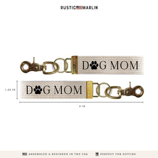 Dog Mom Keychain | Pet Lover Gift | Bag Charm