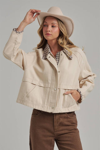 VINTAGE OXFORD CANVAS TWILL FALL JACKET_JLT00253-01