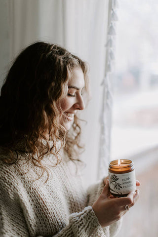 Cardamom Vanilla 9oz Soy Candle