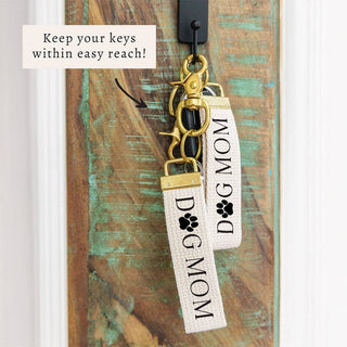 Dog Mom Keychain | Pet Lover Gift | Bag Charm