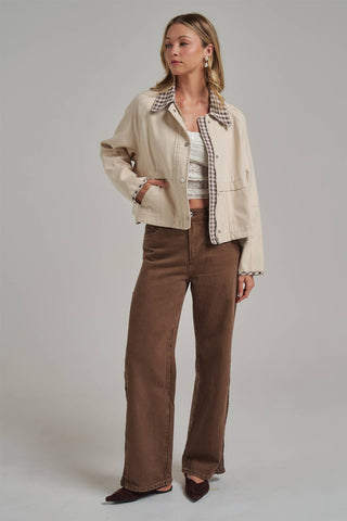 VINTAGE OXFORD CANVAS TWILL FALL JACKET_JLT00253-01