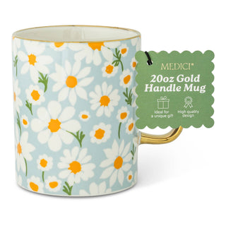 20oz Can Mug GR - Daisy