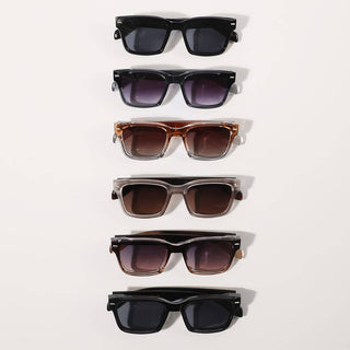 Chunky Frame Square Lens Fashion Sunglasses