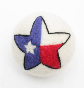 Flags: (USA, CO, TX, AZ) Eco Wool Dryer Balls
