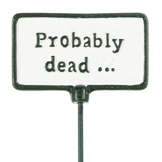 Plant Signs-Antique White-5 Assorted-2x3.5"L