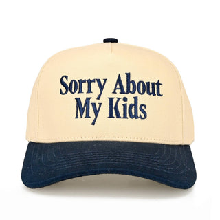 CC SORRY ABOUT MY KIDS TRUCKER HAT, TCM 0154