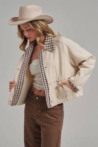VINTAGE OXFORD CANVAS TWILL FALL JACKET_JLT00253-01