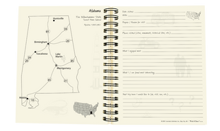 All 50 States Journal (Kraft)