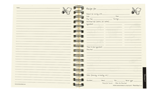 Recipes, A Cooking Journal (Color)