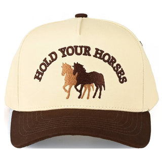 CC HOLD YOUR HORSES TRUCKER CAP, TCM 0086