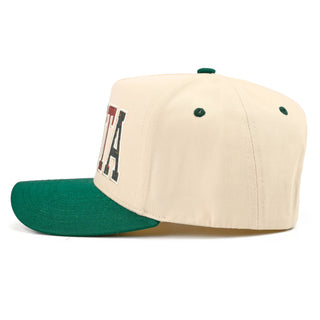 CC SANTA APPLIQUE TRUCKER HAT, TCM 0310