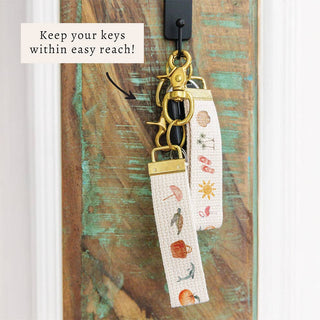 Florida Icons Keychain | Florida Souvenir | Key Fob
