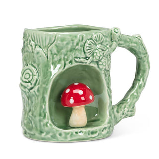 Nature Inspired Mug with Alcove-4"H(11oz)