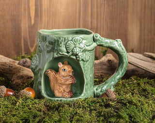 Nature Inspired Mug with Alcove-4"H(11oz)