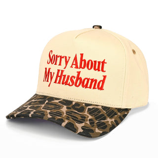 CC SORRY ABOUT MY HUSBAND TRUCKER HAT, TCM 0153 1