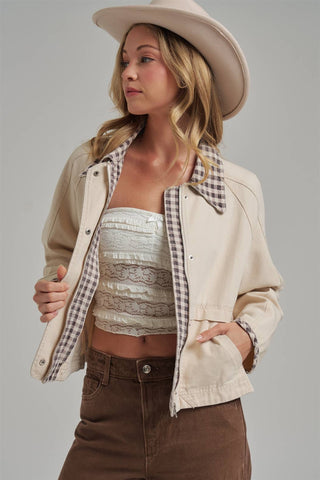 VINTAGE OXFORD CANVAS TWILL FALL JACKET_JLT00253-01