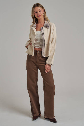 VINTAGE OXFORD CANVAS TWILL FALL JACKET_JLT00253-01