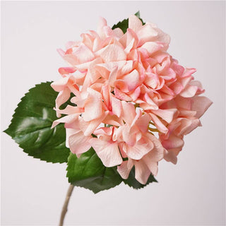 24"Lux Designer-Grade Ultra-Realistic Hydrangea–(7"Bloom)