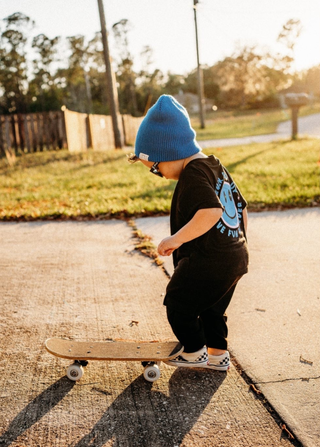 Never Grow Up T-Shirt Blue