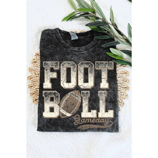 FOOTBALL MINERAL GRAPHIC TEE