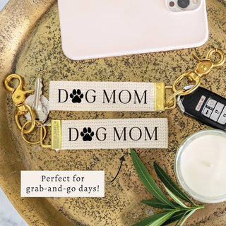 Dog Mom Keychain | Pet Lover Gift | Bag Charm