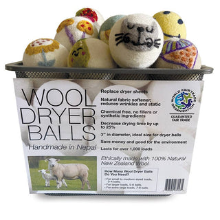 Cats: Eco Wool Dryer Balls Fair Trade