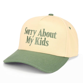 CC SORRY ABOUT MY KIDS TRUCKER HAT, TCM 0154