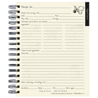 Recipes, A Cooking Journal (Color)