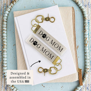 Dog Mom Keychain | Pet Lover Gift | Bag Charm