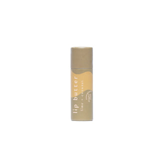 Lip butter • coconut lime • moisture rich & glossy enhanced with olive squalane