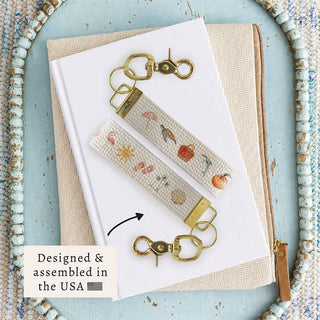 Florida Icons Keychain | Florida Souvenir | Key Fob