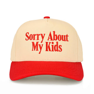 CC SORRY ABOUT MY KIDS TRUCKER HAT, TCM 0154