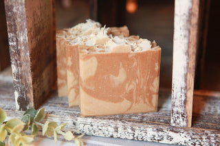 Oatmeal, Goats Milk & Honey Cold Process Bar Soap, 4 oz.