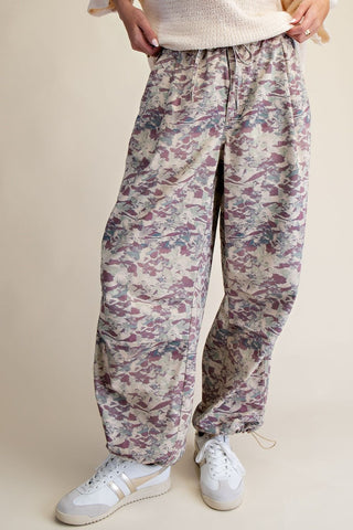 Easel Camo Printed Pants