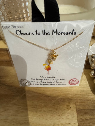 Cheers to The Moments Necklace