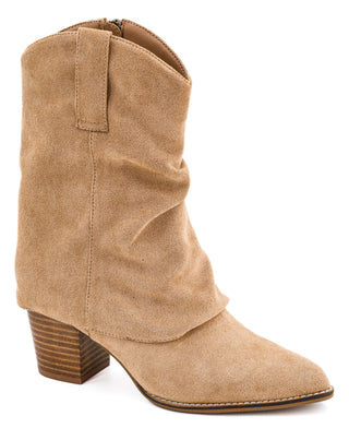 Hey Girl Old Money Sand Boot
