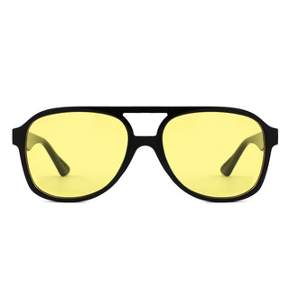 Aviator Sunglasses - Yellow Lens