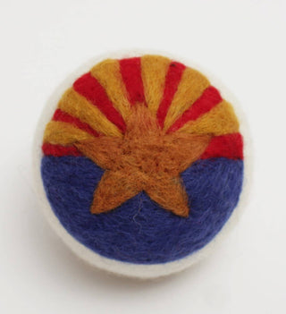Flags: (USA, CO, TX, AZ) Eco Wool Dryer Balls