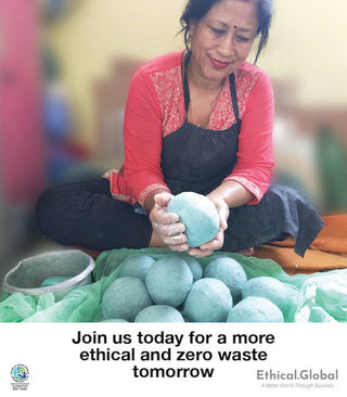 Flags: (USA, CO, TX, AZ) Eco Wool Dryer Balls