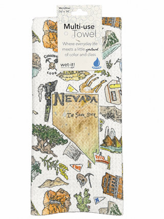 Nevada tea towel