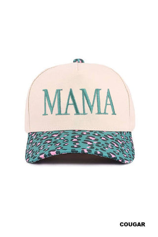 `1016 Mama Two Tone Canvas Cotton Cap SI-28117