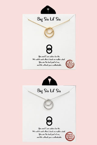 Big Sis/Lil Sis Necklace