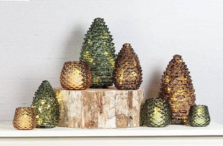 Medium Pinecone LED Light