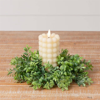LED Cream Bubble Candle (PC)