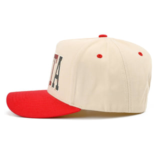 CC SANTA APPLIQUE TRUCKER HAT, TCM 0310