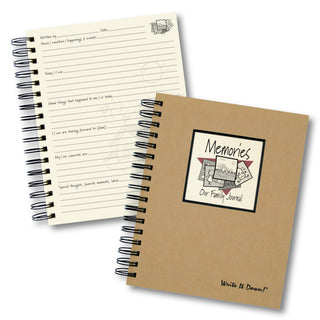 Family Memories Journal (Kraft)