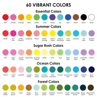 Bold & Bright Coloring Kit - Tropics Color