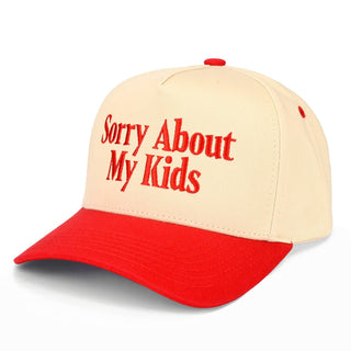 CC SORRY ABOUT MY KIDS TRUCKER HAT, TCM 0154